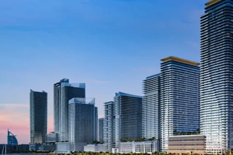 Apartamento en EMAAR Beachfront, Dubai Harbour, Dubai, 2 dormitorios, 128.48 m², № 133487 - foto 3