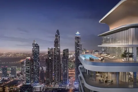 Apartamento en EMAAR Beachfront, Dubai Harbour, Dubai, 2 dormitorios, 128.48 m², № 133487
