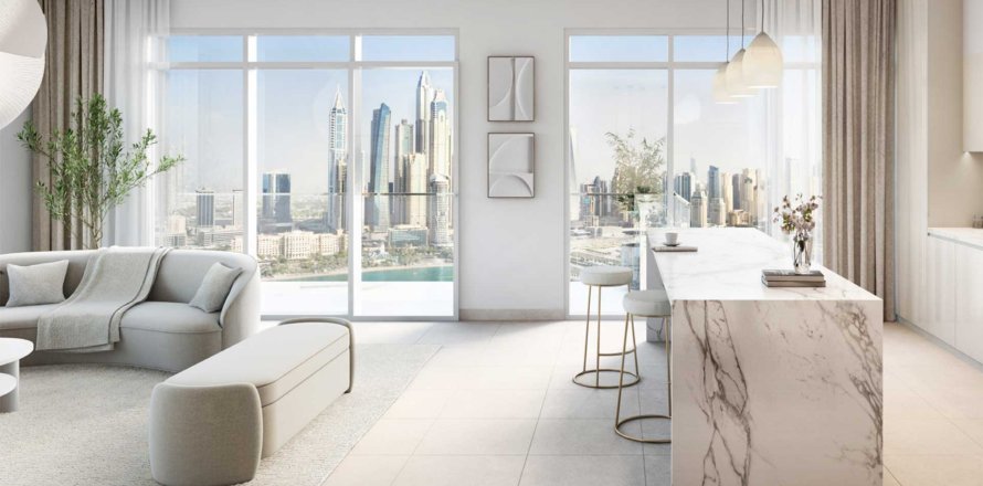 Квартира в BEACH MANSION в EMAAR Beachfront, Dubai Harbour, Дубай, 1 спальня, 74м², № 30305