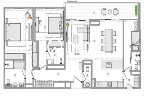 Apartment in City Walk, Dubai 2 bedrooms, 161.93 sq.m. № 139785 - photo 2