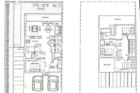 تاون هاوس في Park Residences, داماك هيلز (أكويا باي داماك), دبي 4 غرف نوم, 228.73 م² رقم 139790 - صورة 13