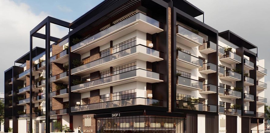 Квартира в Дубае, 1 спальня, 77м², № 17398