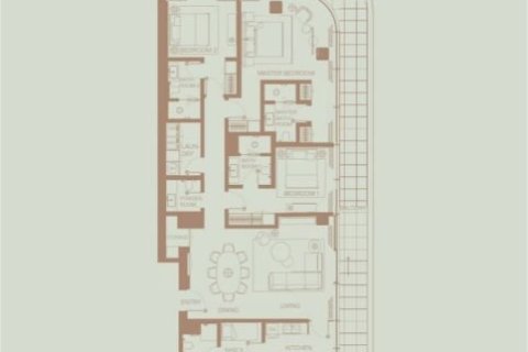 Apartment in EDEN HOUSE THE PARK in Al Wasl, Dubai 1 bedroom, 84 sq.m. № 103914 - photo 3