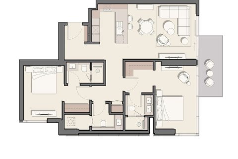 Apartment in Belgrove Residences in Nadd Al Sheba, Dubai 1 bedroom, 79 sq.m. № 103920 - photo 15