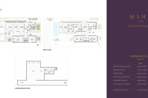 Apartamento en MAHA Villas en Dubai, 5 dormitorios, 700 m², № 103923 - foto 4