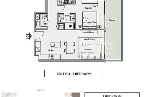 Apartamento en Jumeirah Village Circle, Dubai, 2 dormitorios, 127 m², № 108819 - foto 7