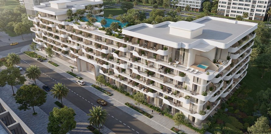 Apartamento en Jumeirah Village Circle, Dubai, 1 dormitorio, 75 m², № 108820