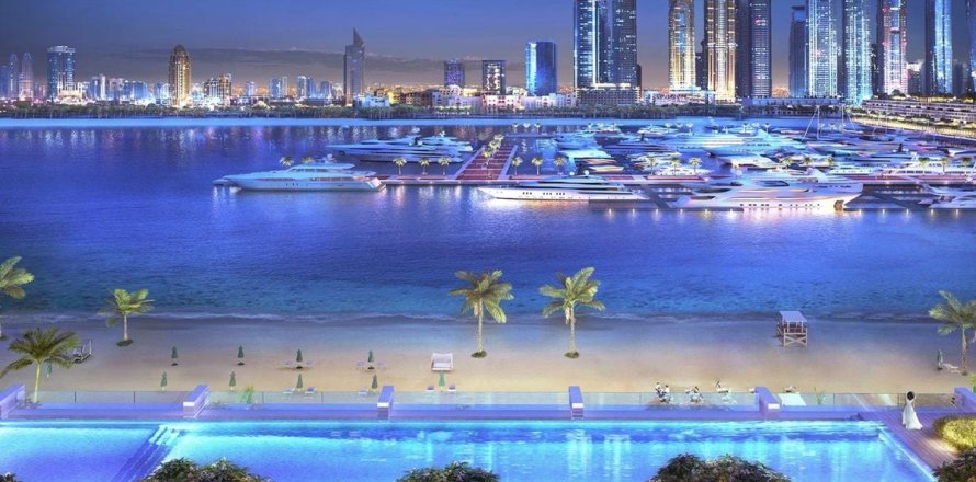 Квартира в Dubai Harbour, Дубай, 3 спальни, 180.4м², № 64625