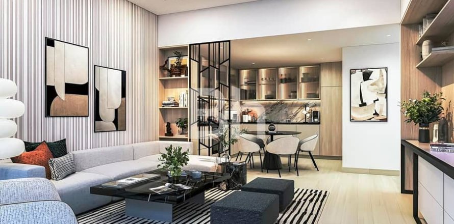 Квартира в Дубай Хилс Эстейт, Дубай, 1 спальня, 87м², № 57812