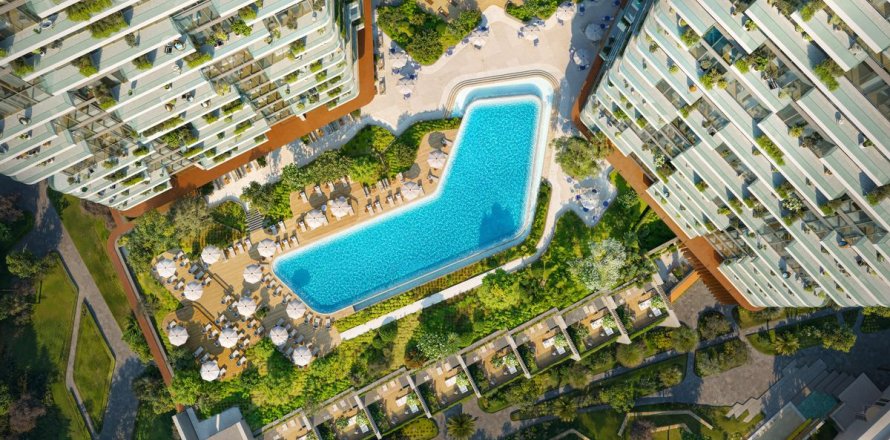 Квартира в Дубае, 1 спальня, 80.1м², № 59744