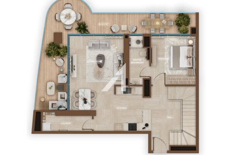 Apartamento en Dubai, estudio, 35.8 m², № 48044 - foto 12