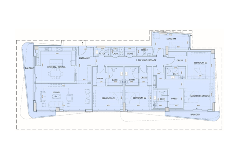 Apartment in Dubai 1 bedroom, 54 sq.m. № 92586 - photo 6