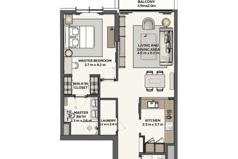 Apartment in Dubai 1 bedroom, 139 sq.m. № 92590 - photo 3