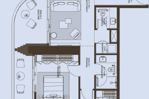 Apartment in Dubai Design District, Dubai 1 bedroom, 84 sq.m. № 103559 - photo 11