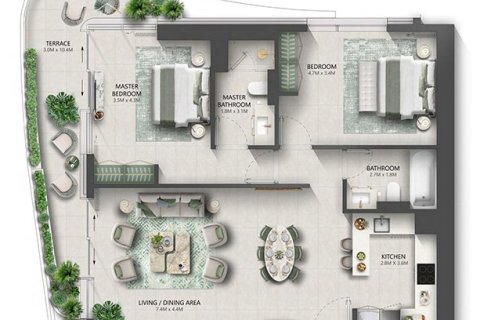 Apartment in Maritime City, Dubai 1 bedroom, 73 sq.m. № 103561 - photo 16
