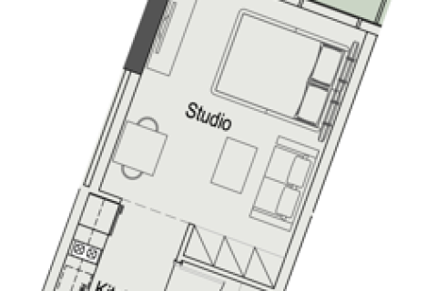 Apartment in Motor City, Dubai studio, 39 sq.m. № 103567 - photo 4
