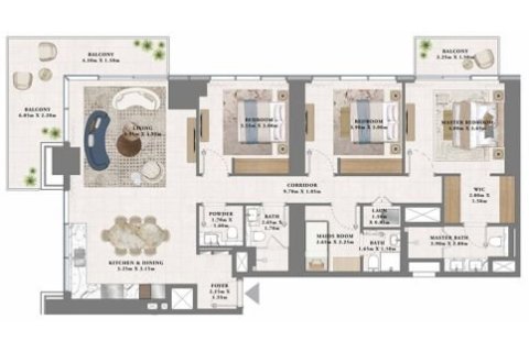 Apartment in Dubai Creek Harbour, Dubai Creek Harbour (The Lagoons), Dubai 1 bedroom, 70 sq.m. № 103555 - photo 3