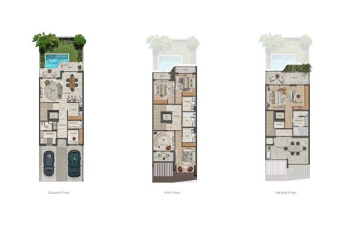 Villa in Meydan, Dubai 4 bedrooms, 368.9 sq.m. № 58367 - photo 5
