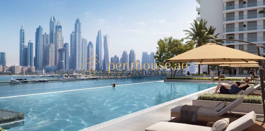 Appartement à EMAAR Beachfront, Dubai Harbour, Dubai, 2 chambres, 124 m², № 15349