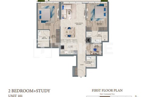 Apartamento en Dubai, 3 dormitorios, 236 m², № 102247 - foto 7