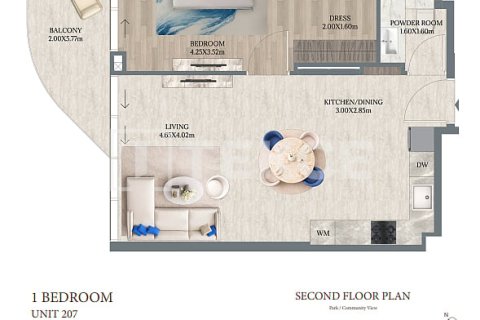 Apartamento en Dubai, 3 dormitorios, 236 m², № 102247 - foto 4