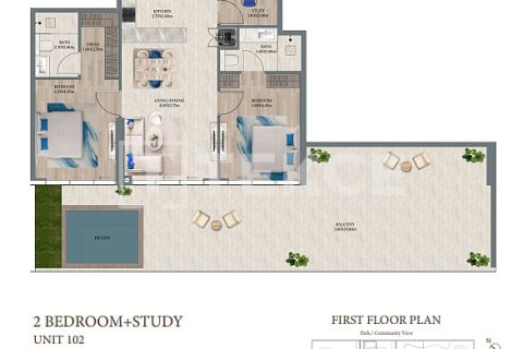 Apartamento en Dubai, 3 dormitorios, 236 m², № 102247 - foto 8