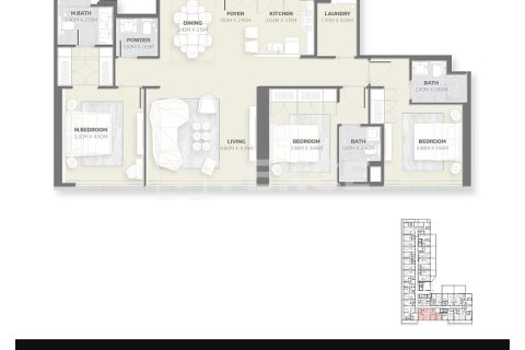 Купить квартиру в Дубае: 3 спальни, 140м², № 102250 - фото 19