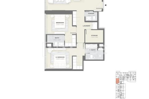 Купить квартиру в Дубае: 3 спальни, 140м², № 102250 - фото 18