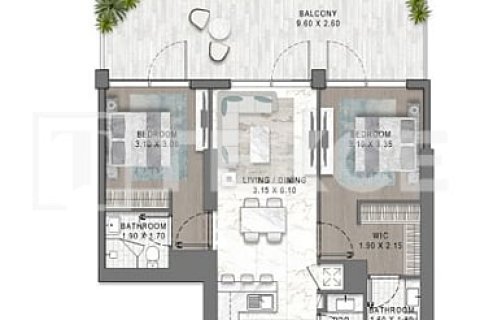 Купить квартиру в Дубай Инвестмент Парке, Дубай: 2 спальни, 101м², № 10886 - фото 22