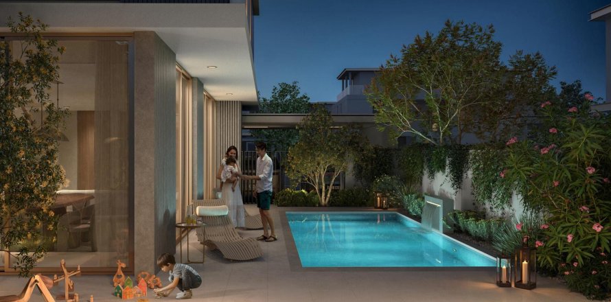Вилла в The Valley, Дубай, 4 спальни, 344.58м², № 37720