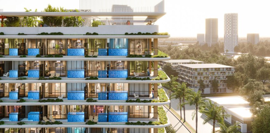 Apartment in Dubai Residence Complex, Dubai 1 bedroom, 86 sq.m. № 37723