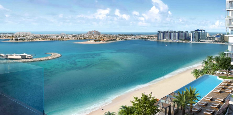 شقة في EMAAR Beachfront, Dubai Harbour, دبي 1غرف نوم رقم 113899