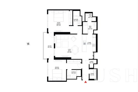 Купить квартиру в Sobha Hartland, Мохаммед Бин Рашид Сити, Дубай: 1 спальня, 95м², № 39190 - фото 8