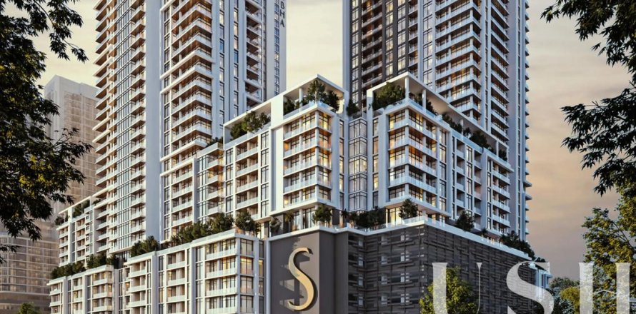 Квартира в Sobha Hartland, Мохаммед Бин Рашид Сити, Дубай, 1 спальня, 95м², № 39190