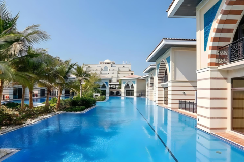 Villa in Palm Jumeirah, Dubai 4 bedrooms, 1144 sq.m. № 54525 - photo 1