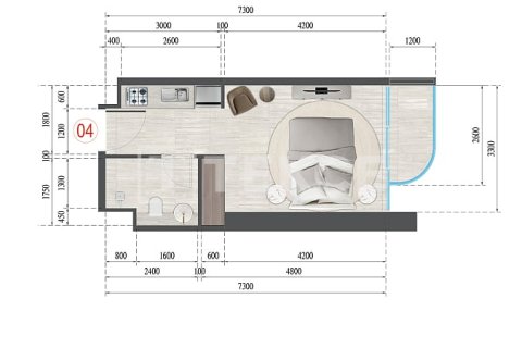 Apartment in Jumeirah Village Triangle, Dubai 1 bedroom, 70 sq.m. № 9318 - photo 10