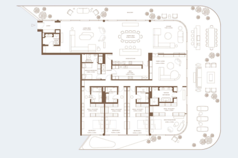 Apartment in Dubai Harbour, Dubai 1 bedroom, 765 sq.m. № 92596 - photo 9