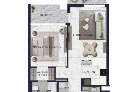 شقة في دبي 1غرف نوم, 62 م² رقم 92591 - صورة 5