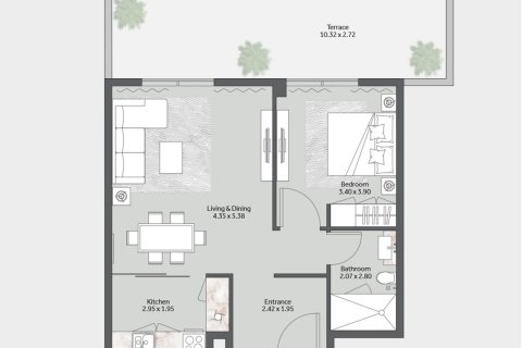 Apartamento en Dubai, 1 dormitorio, 90.8 m², № 67365 - foto 5
