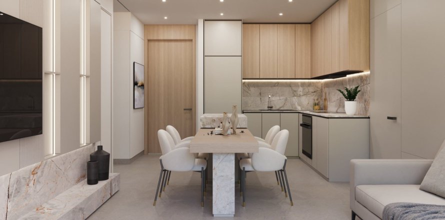 Квартира в Mayfair Vista в Dubai Lifestyle City, 2 спальни, 105.33м², № 31598