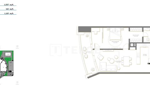 Apartamento en Palm Jumeirah, Dubai, estudio, 100 m², № 113060 - foto 12