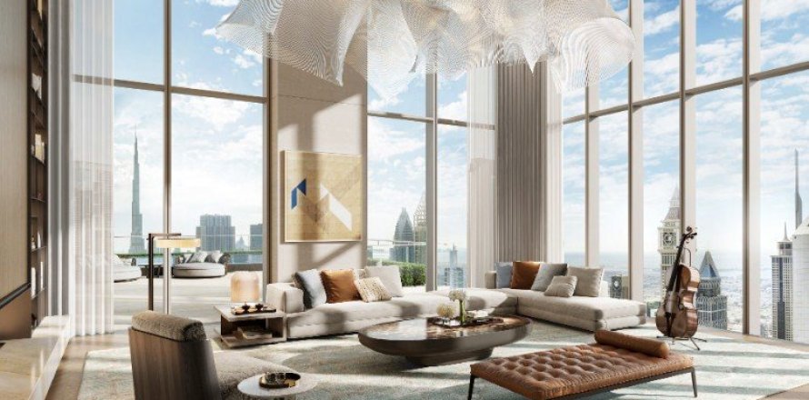 Apartamento en Jumeirah Residences Emirates Towers en DIFC, Dubai, 2 dormitorios, 107.85 m², № 40006