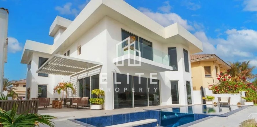 Вилла в Пальме Джумейре, Дубай, 6 спален, 622м², № 121480