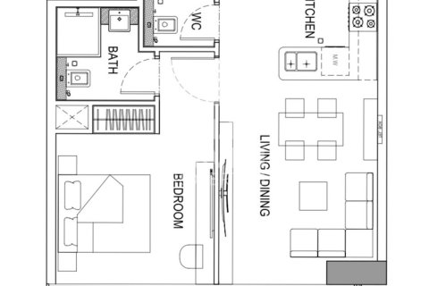 Apartamento en Jumeirah Village Circle, Dubai, 1 dormitorio, 63 m², № 19990 - foto 11