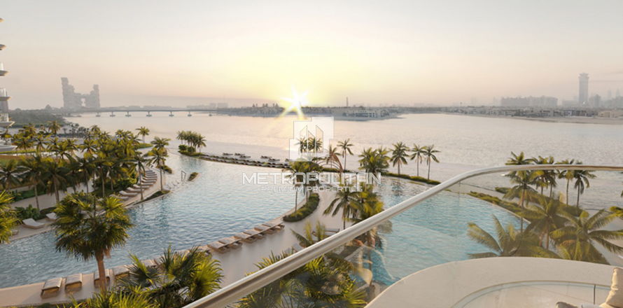 Пентхаус в Пальме Джумейре, Дубай, 3 спальни, 583м², № 73212