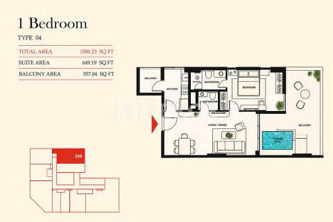 Apartamento en Al Satwa, Dubai, 2 dormitorios, 121 m², № 99651 - foto 29