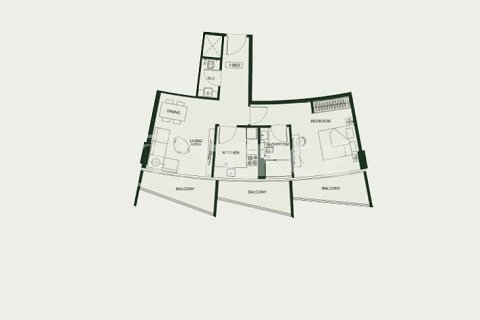 Apartamento en Arjan, Dubai, 2 dormitorios, 110 m², № 78538 - foto 19