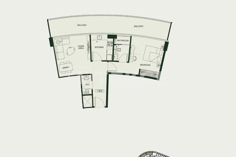 Apartamento en Arjan, Dubai, 2 dormitorios, 110 m², № 78538 - foto 22