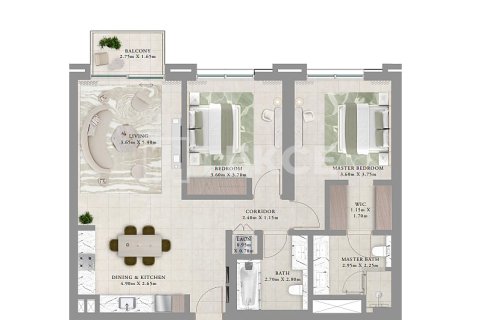 Apartment in Dubai 2 bedrooms, 113 sq.m. № 31711 - photo 8