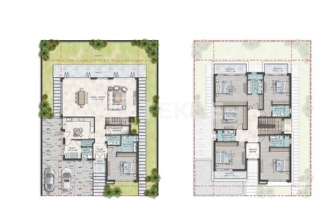 Townhouse in Dubai Land, Dubai 5 bedrooms, 295 sq.m. № 135064 - photo 21